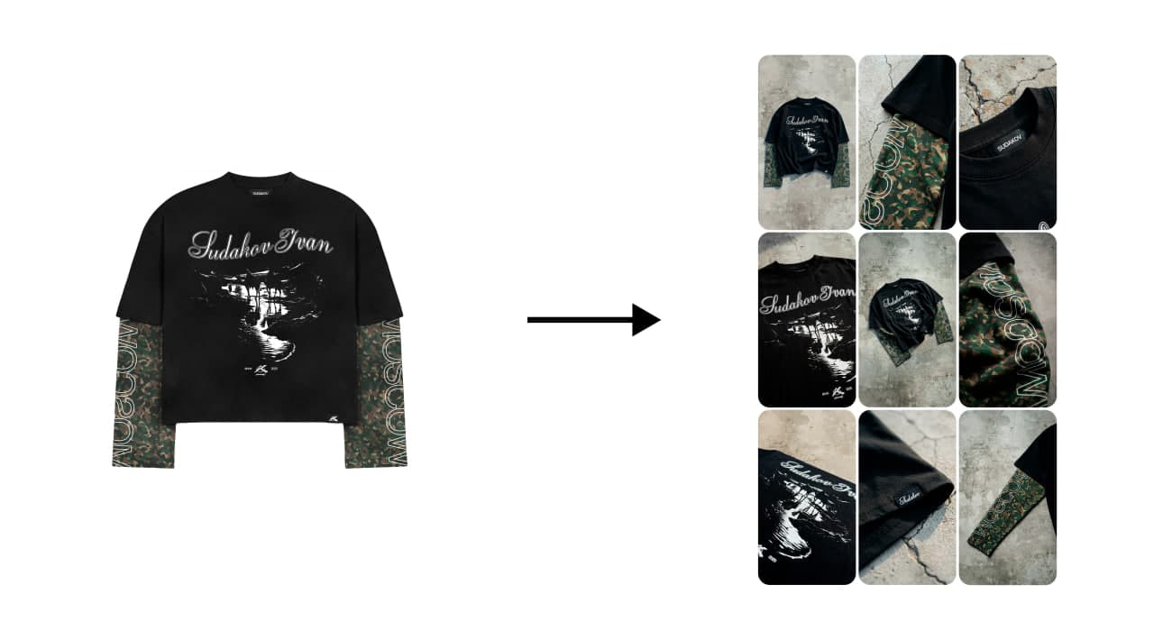 Предметная ИИ съемка